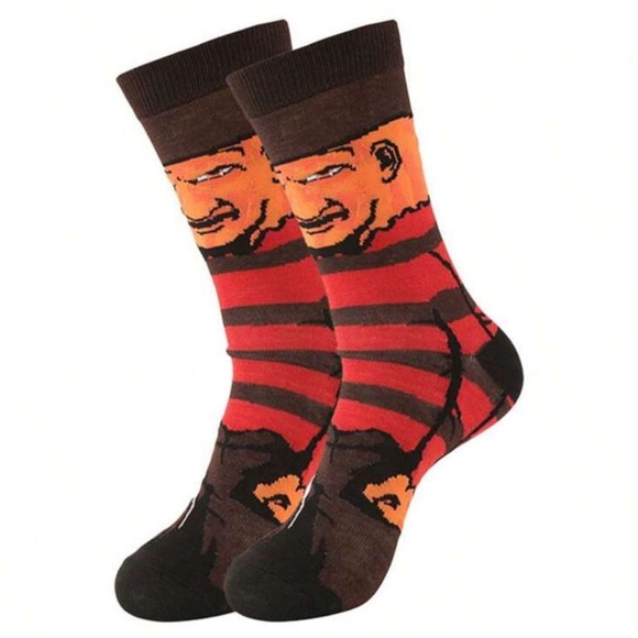 Other - •Freddy’s Back• Nightmare on Elm Street Graphic Unisex Socks 3 for $21